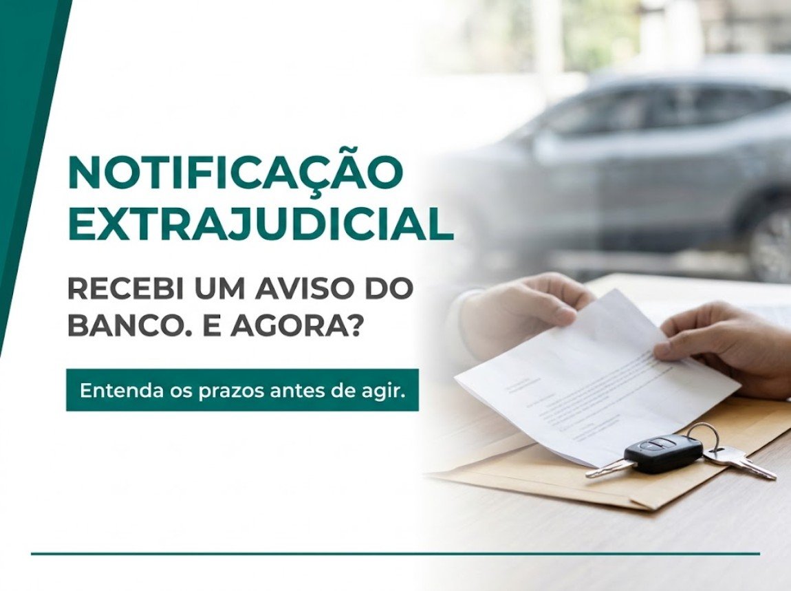 Notificação Extrajudicial no Financiamento de Veículo: O que Significa e o que Fazer