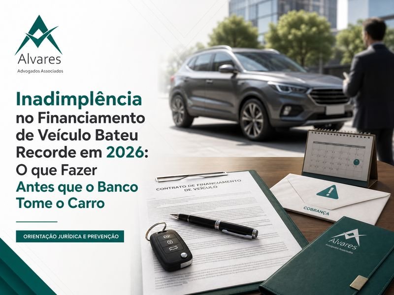 Inadimplência no Financiamento de Veículo Bateu Recorde em 2026: O que Fazer Antes que o Banco Tome o Carro